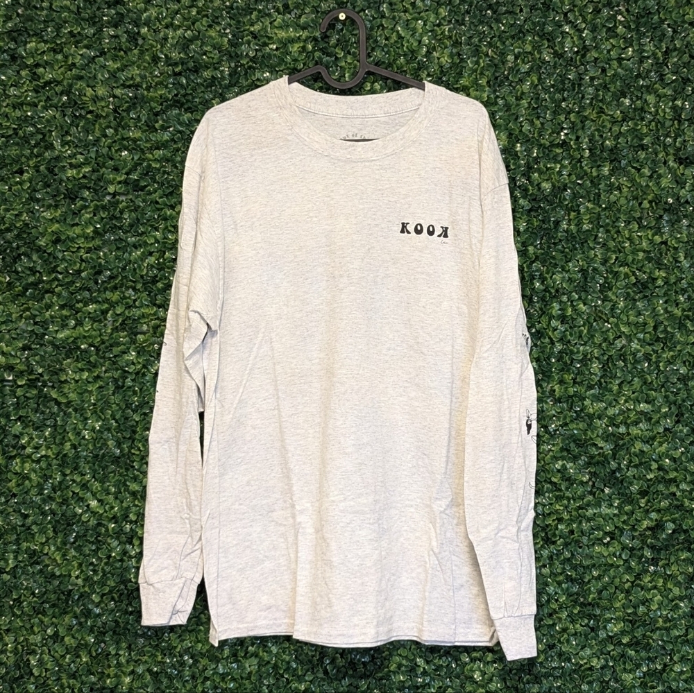 KOOK Unisex Long Sleeve Shirt, L